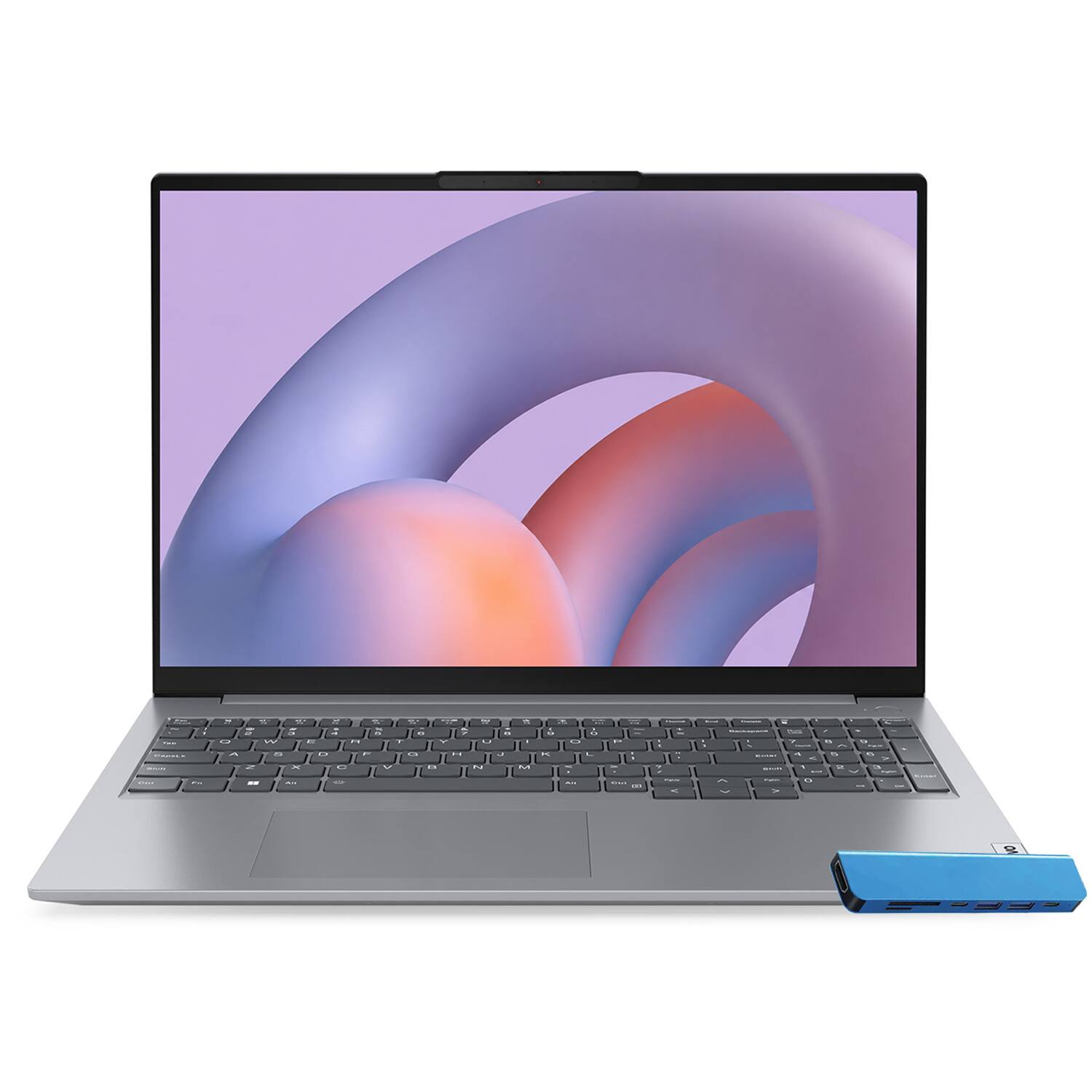 Front. Lenovo - ThinkBook 16 Gen 6 16" WUXGA Touchscreen Business Laptop - Intel Core i5 13420H with 16GB RAM - 1TB SSD - Win11Pro - Arctic Gray.