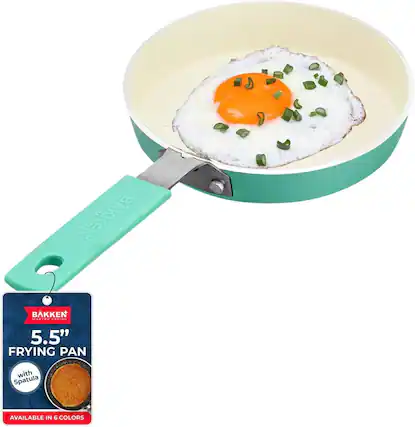 MASTER ER BAKKEN BKKEN ....- AESIC- 5.5" FRYING PAN with Spatula AVAILABLE IN 6 COLORS