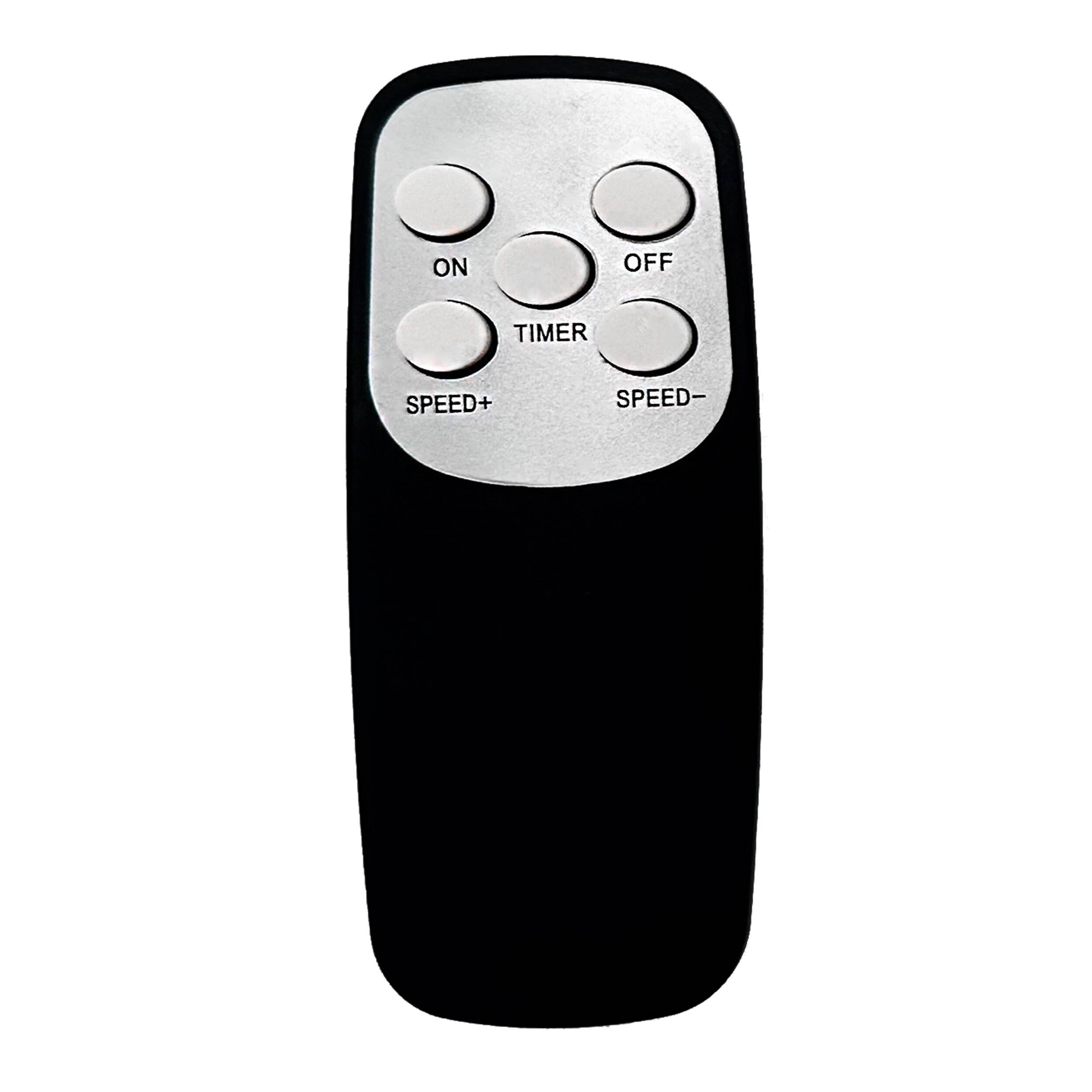 ON, OFF, TIMER, SPEED+, SPEED-