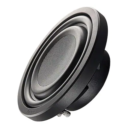 Front. Pioneer - Pioneer TS-Z10LS2 10" 1300W Max Power Single 2 Ohm Voice Coil Subwoofer.