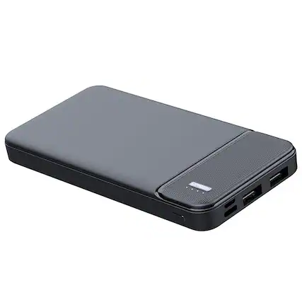 Front. Loheer - Loheer 20000mAh portable phone charger, PD22.5W fast charging power bank with 3 outputs for travel and home office..