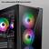 Alt View 2. iBUYPOWER - SlateMR Gaming Desktop – AMD Ryzen 5 7600 – 16GB Memory – NVIDIA GeForce RTX 3060 8GB – 500GB NVMe - Black.