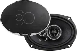 Jensen - APEX Power Series 6x9 3-Way Premium Aramid Fiber Car Speakers (Pair) | 375 Watts Peak Power (100W RMS) per Speaker - Black