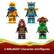 4 NINJAGO® character minifigures