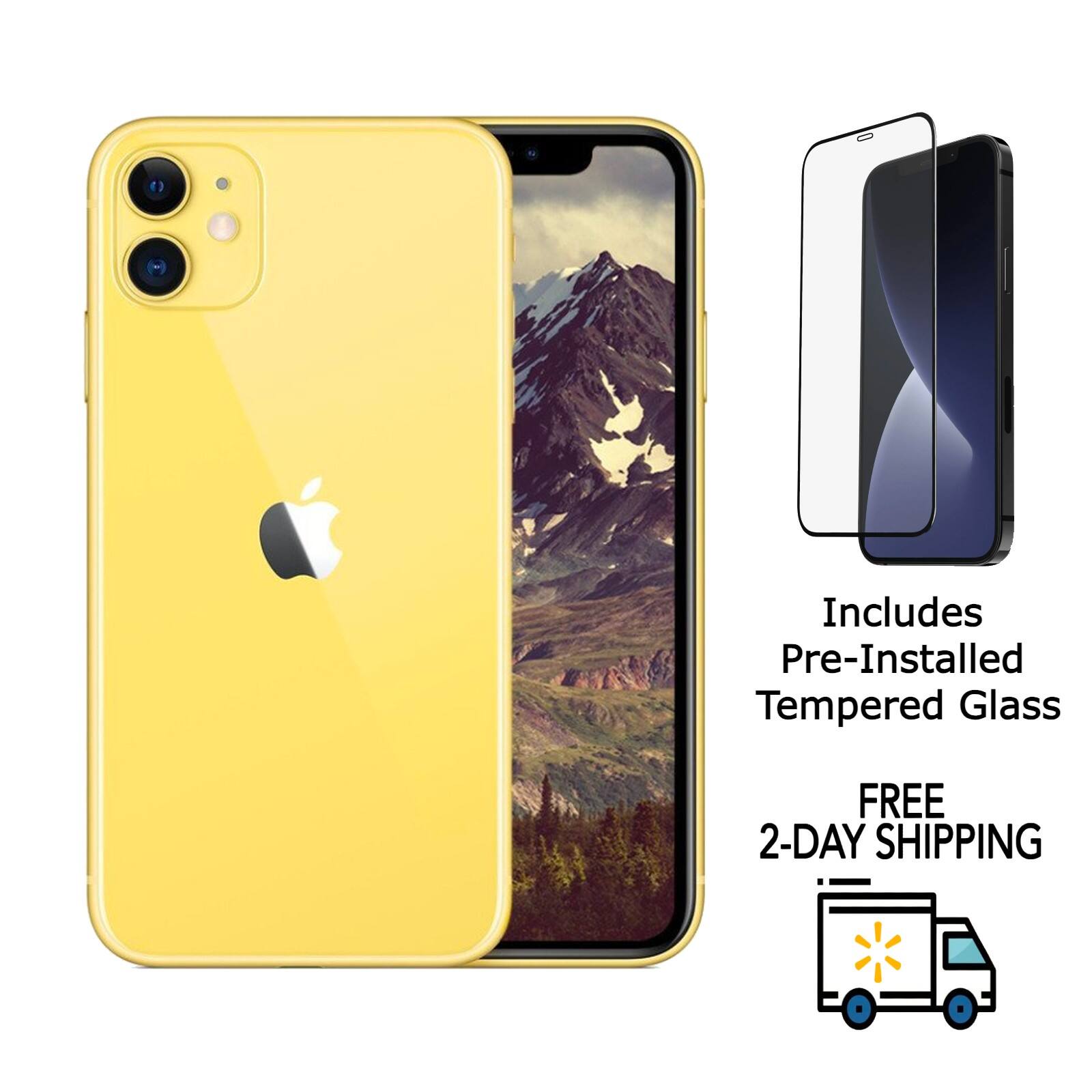 Includes Pre-Installed Tempered Glass  
FREE 2-DAY SHIPPING