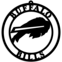 Fan Creations - Buffalo Bills 16'' Team Logo Cutout - Black