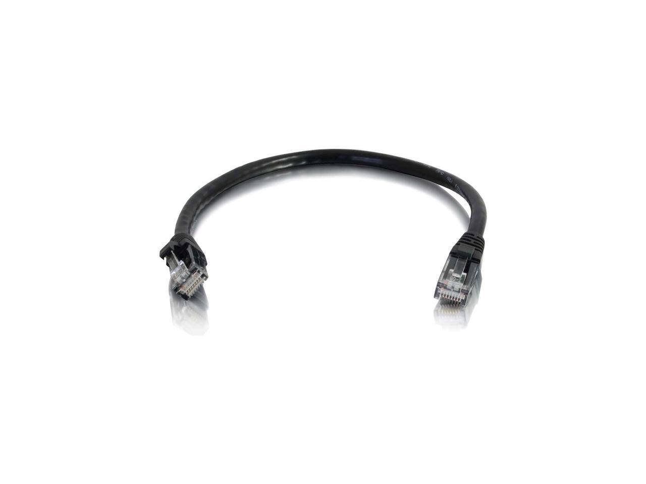 Alt View 2. Cables to Go - C2G 6in Cat6a Snagless Unshielded (UTP) Network Patch Ethernet Cable - Black.