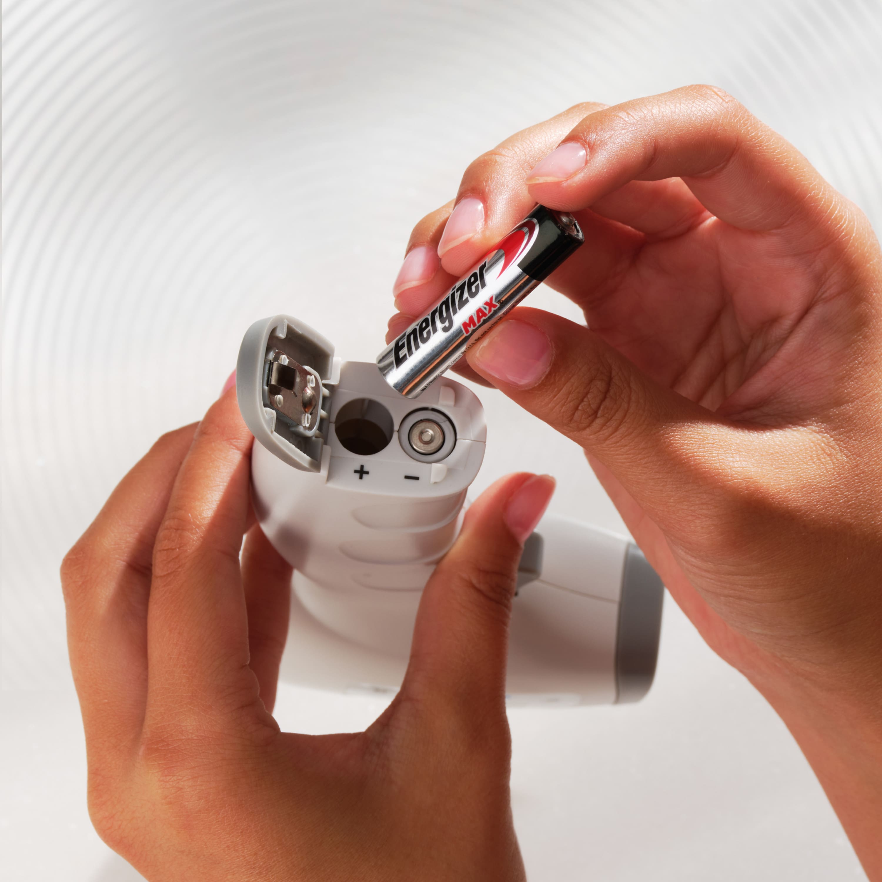 Alt View 13. Energizer - MAX AAA Batteries (8 Pack), Triple A Alkaline Batteries - Silver.