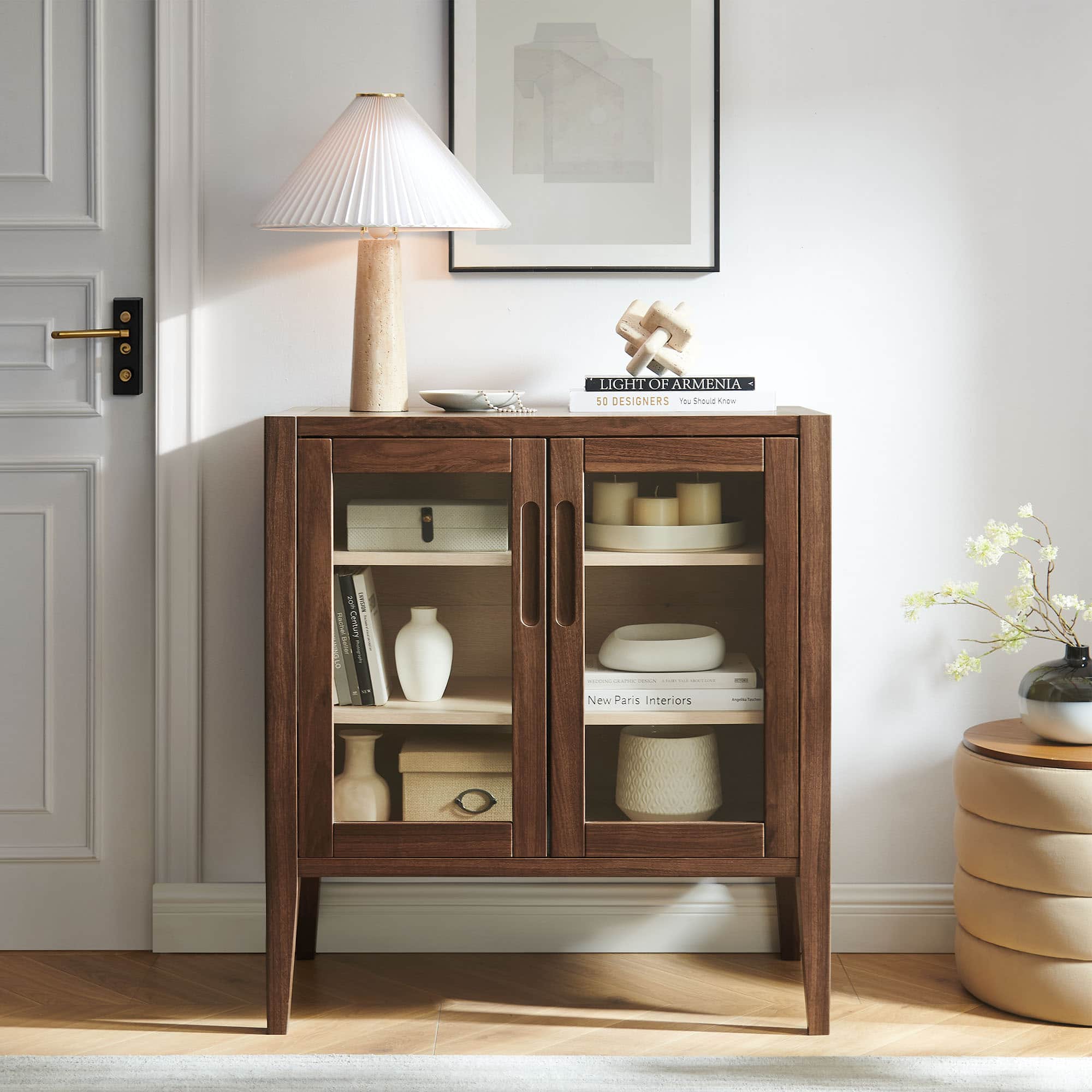 Nell 36" Accent Cabinet by Modway - Walnut