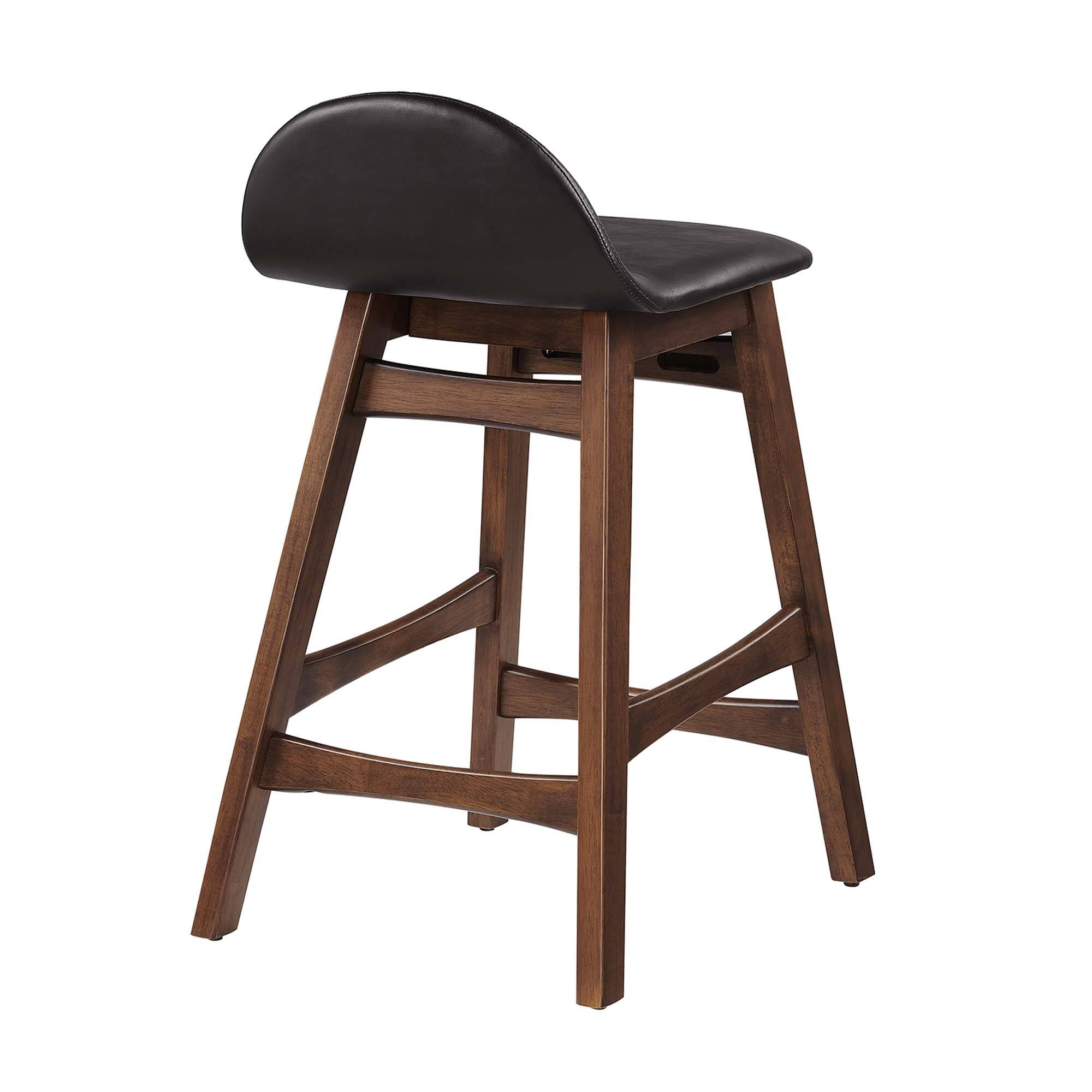 Alt View 1. Modway - Juno Wood Counter Stool Set of 2 by Modway - 0.