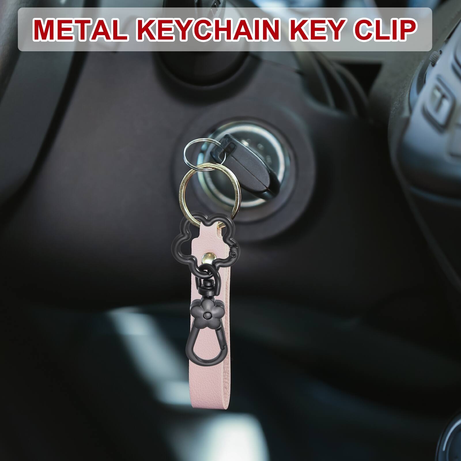 METAL KEYCHAIN KEY CLIP