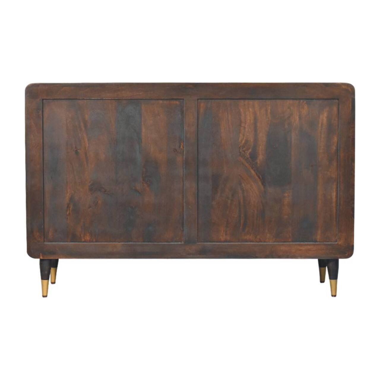 Back. Artisan Furniture - Artisan Furniture Solid Wood Hudson 8 Drawer Dresser - Brown.