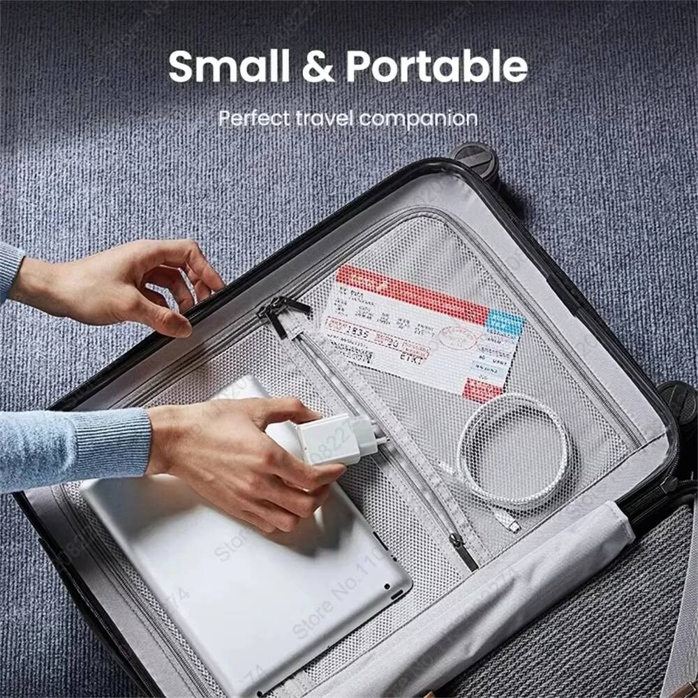 Small & Portable  
Perfect travel companion