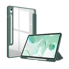 Stock Preferred - Hybrid Slim Case for Samsung Galaxy Tab S10 FE / S9 FE 5G 10.9" & S9 11" - Midnight Green