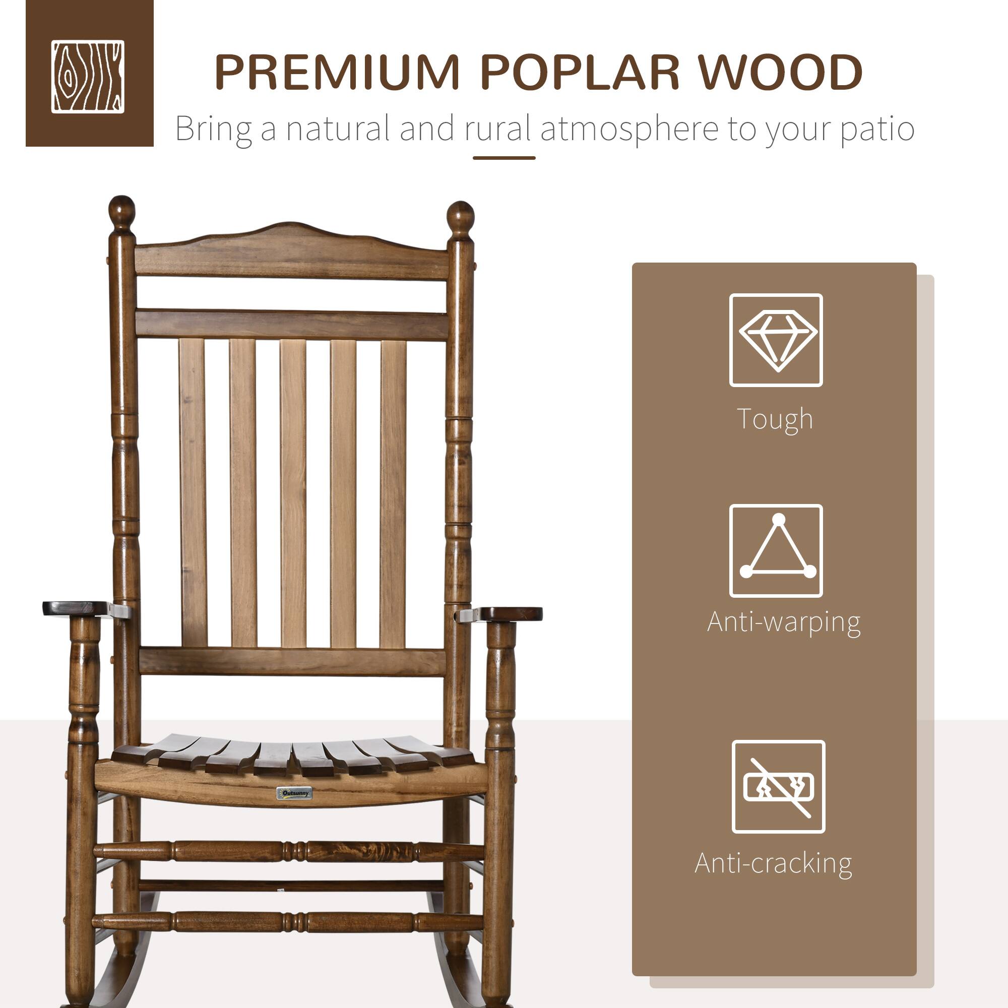 PREMIUM POPLAR WOOD
Bring a natural and rural atmosphere to your patio
Tough
Anti-warping
Anti-cracking