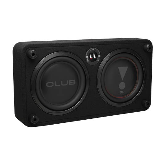 JBL - CLUB1000SSL SINGLE 10" THIN enclosure with Passive Radiator - Black