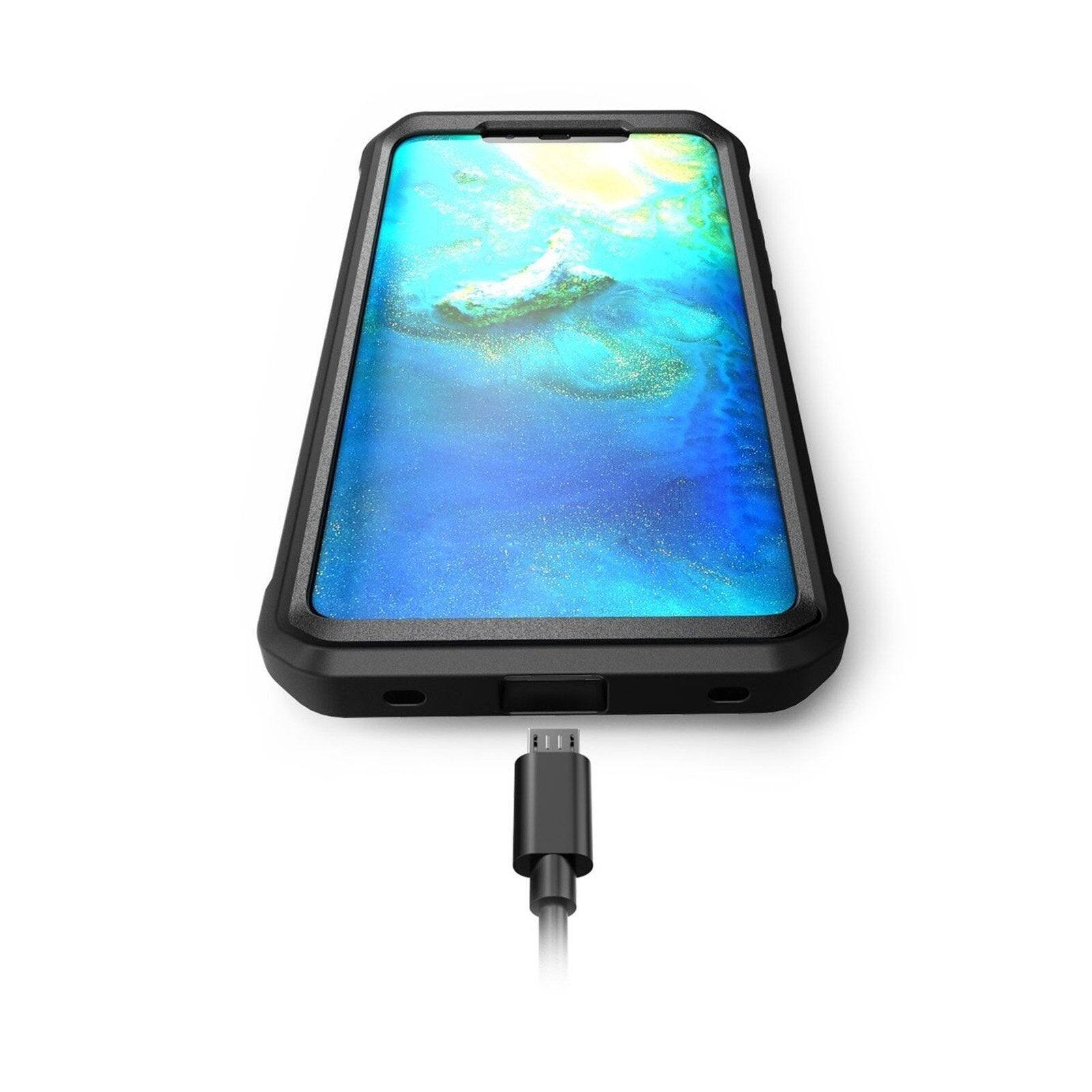 Alt View 2. SUPCASE - Unicorn Beetle Pro Rugged Case for Huawei Mate 20 Pro – Full-Body Protection with Screen Protector - Black.