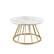 Front Zoom. Walker Edison - Modern Cage-Base Coffee Table - Faux White Marble.