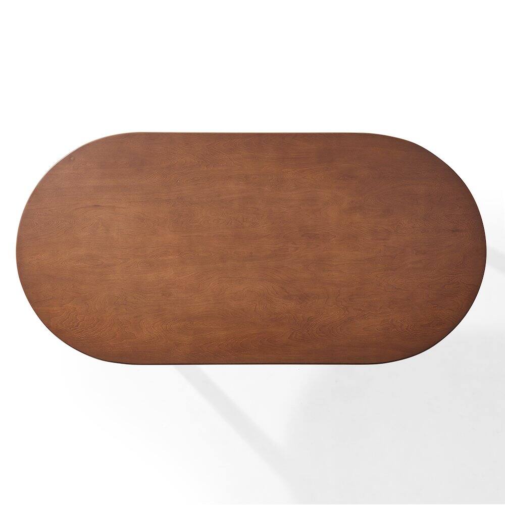 Alt View 2. Crosley Furniture - Kennedy Dining Table In Walnut - Brown.