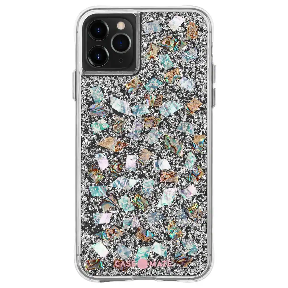Case-Mate - Karat Case for Apple iPhone 11 Pro Mother of Pearl - Karat- Pearl
