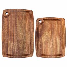 TB Home - 2-Piece Acacia Wood Cutting Board Set
