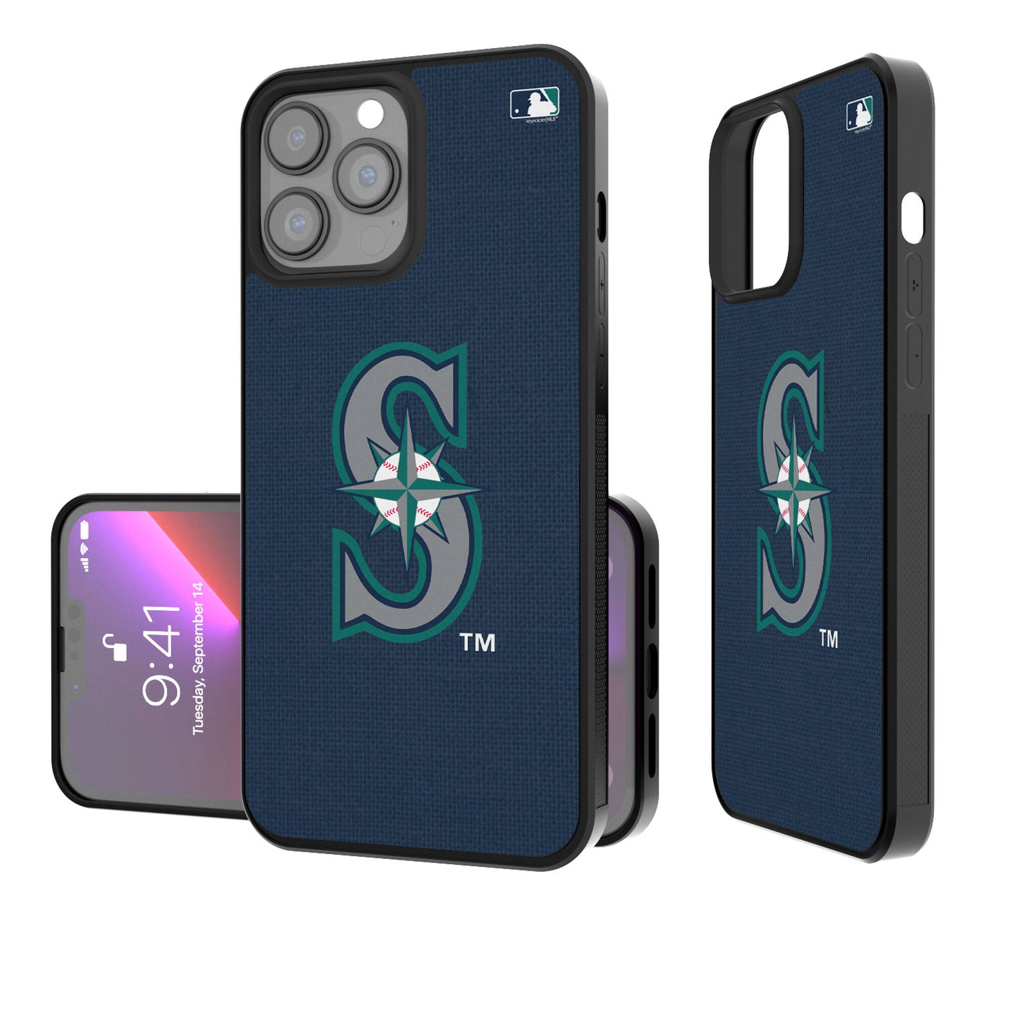 Keyscaper - MLB - Seattle Mariners iPhone Solid Design Bump Case - 15 Pro Max - Multicolor price history on PriceWatchPro