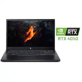Acer - Refurbished Excellent - Nitro V - 15.6" Laptop AMD Ryzen 5 7535HS 3.30GHz 16GB RAM 512GB SSD Windows 11 Home - Black
