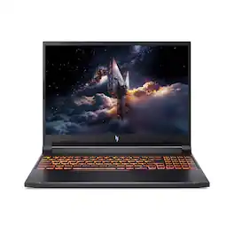 Acer - Nitro V 16" WUXGA IPS Gaming Laptop ANV16-72-541D 180Hz NVIDIA GeForce RTX 5050 16GB RAM 512GB Storage - Black