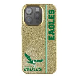 Keyscaper - NFL - Philadelphia Eagles Throwback Logo iPhone Bling Case - 14 - Gold