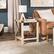Alt View Zoom 24. Walker Edison - Farmhouse Metal Accent Side Table - White Oak.