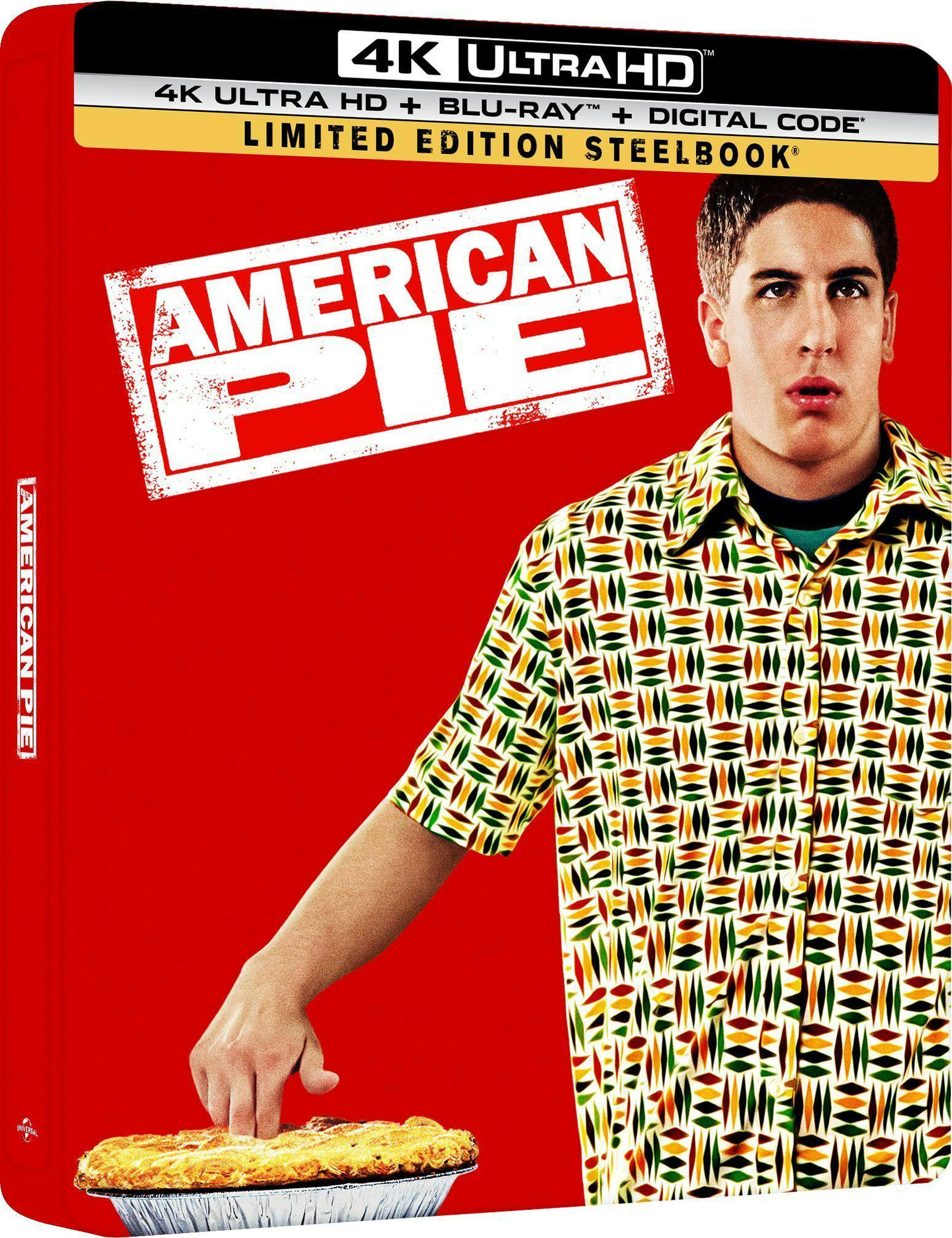 Back. American Pie (Steelbook)   - 4K Blu-Ray.