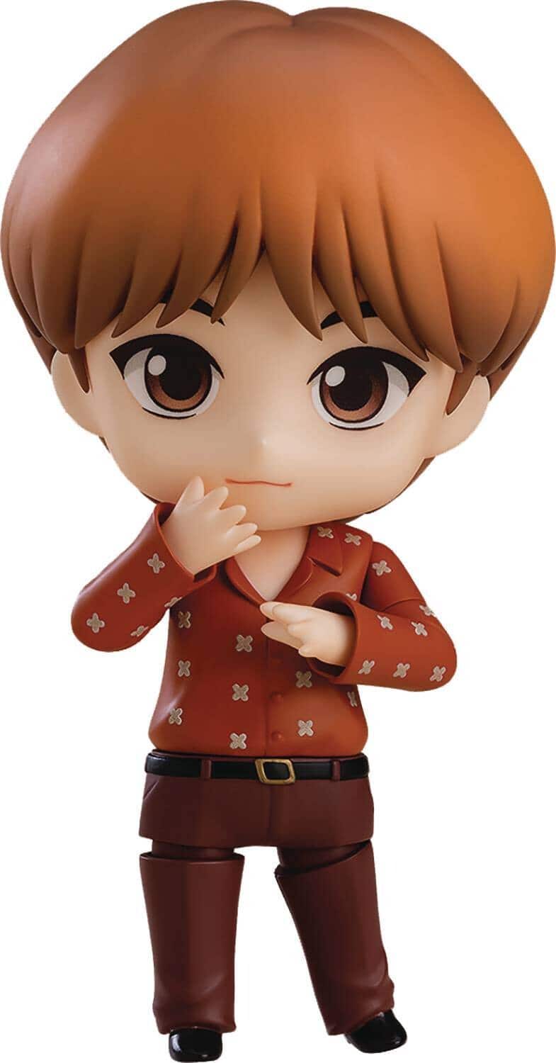 BTS - Good Smile Company - Tinytan - Jin Nendoroid Action Figure - COLLECTABLES - Multicolor