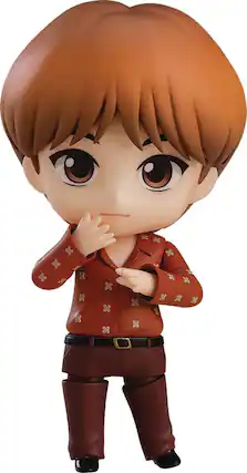 Front. Good Smile Company - BTS - Good Smile Company - Tinytan - Jin Nendoroid Action Figure - COLLECTIBLES - Multicolor.