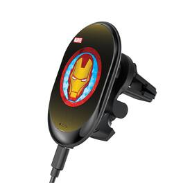 Keyscaper - Marvel Grid Wireless Mag Car Charger - Iron Man