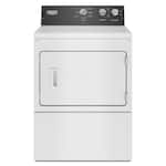 Maytag - 7.4 Cu. Ft. Electric Dryer Commercial Grade with IntelliDry Sensor - White