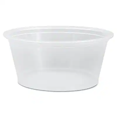 Front. Dart - DART CONTAINER CORP Portion Cup - Clear.