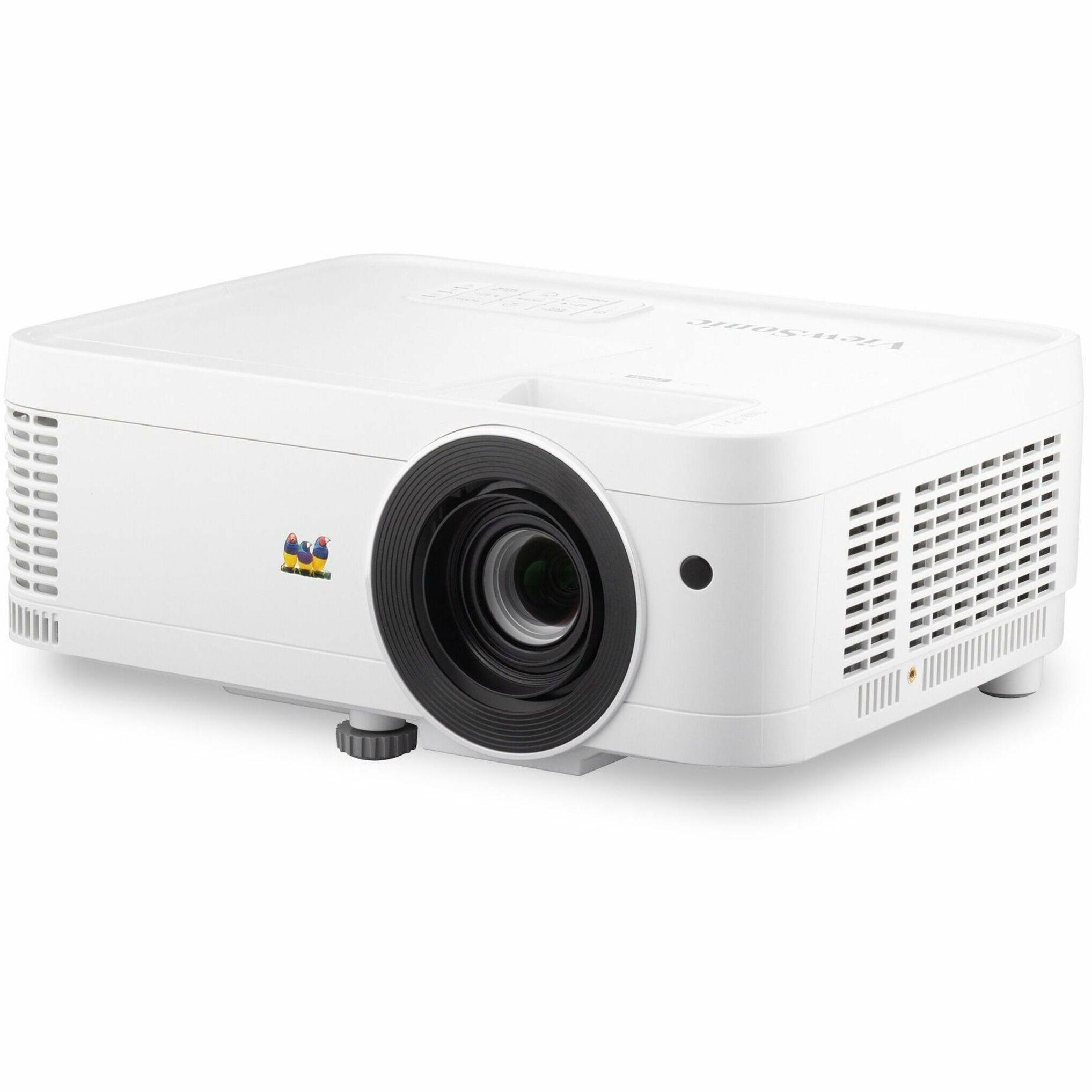 Left. ViewSonic - PX700HDH DLP 1080P 3700 Lumens Projector (HDMI, USB) - White.