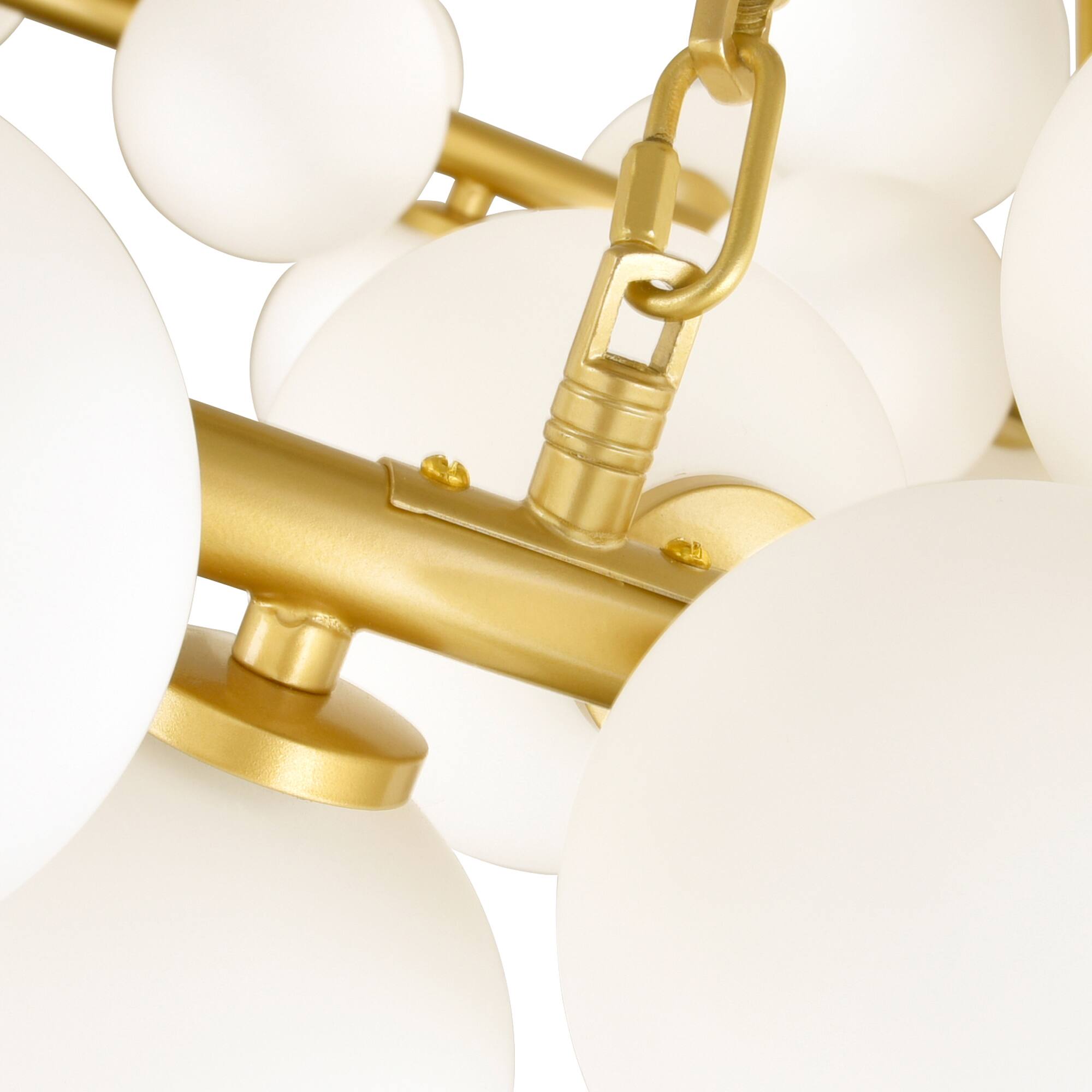 Back. CWI Lighting - Arya 70 Light Chandelier With Satin Gold Finish - Satin Gold.