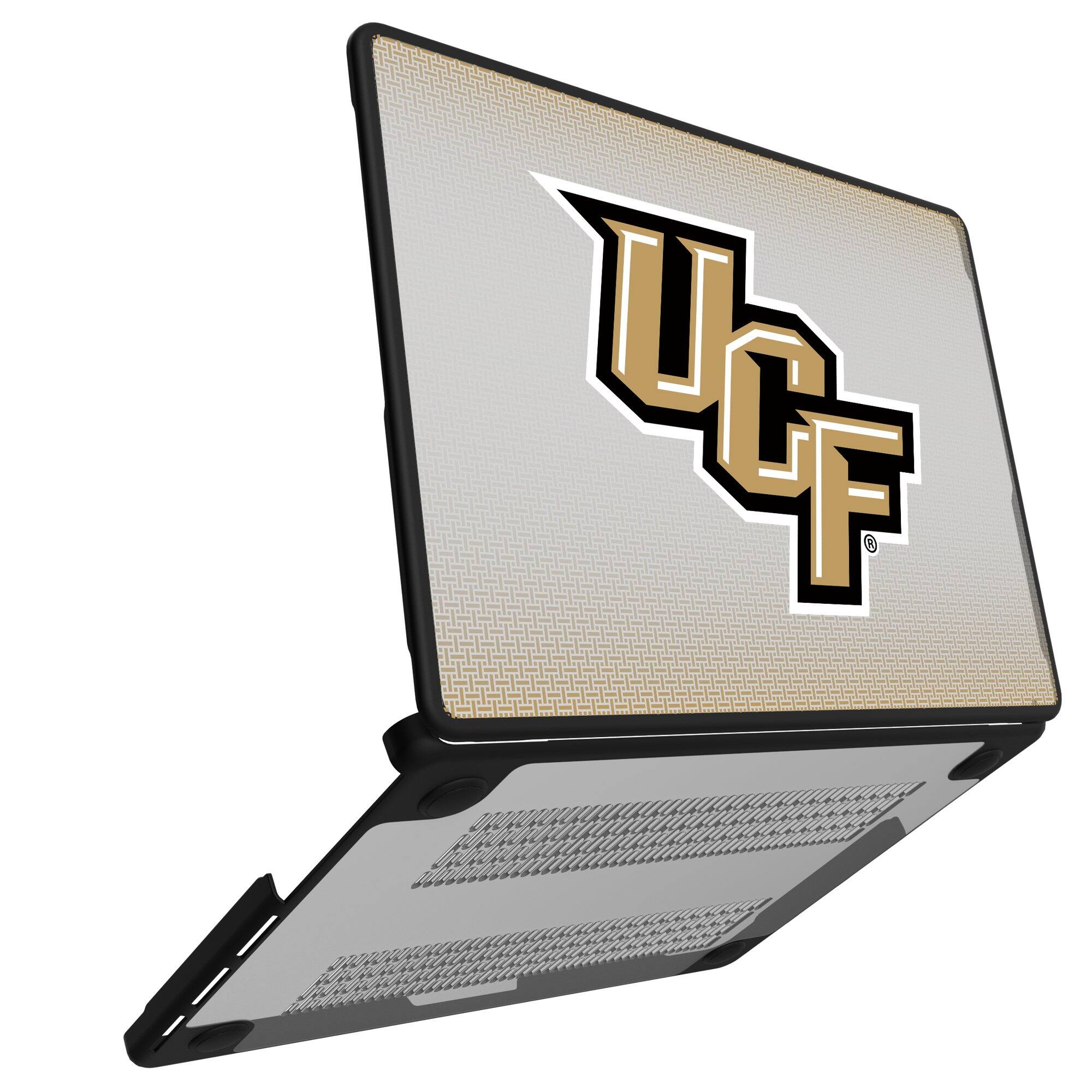 Alt View 1. Keyscaper - UCF Knights Linen MacBook Case - Air 13 in - Multicolor.