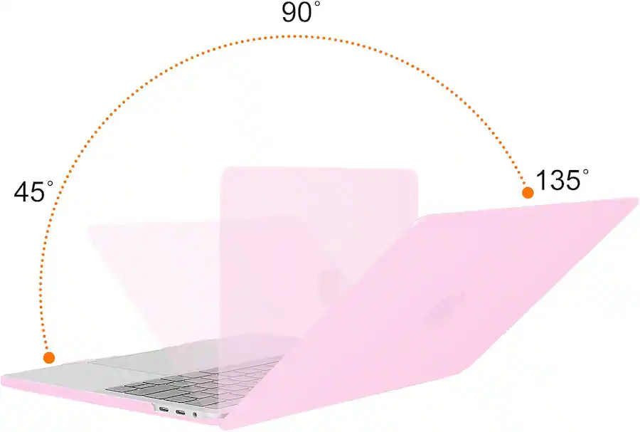mosiso 4IN1 Hard Shell Kit for MacBook Pro 13 inch Case M2 A2338 M1 ...