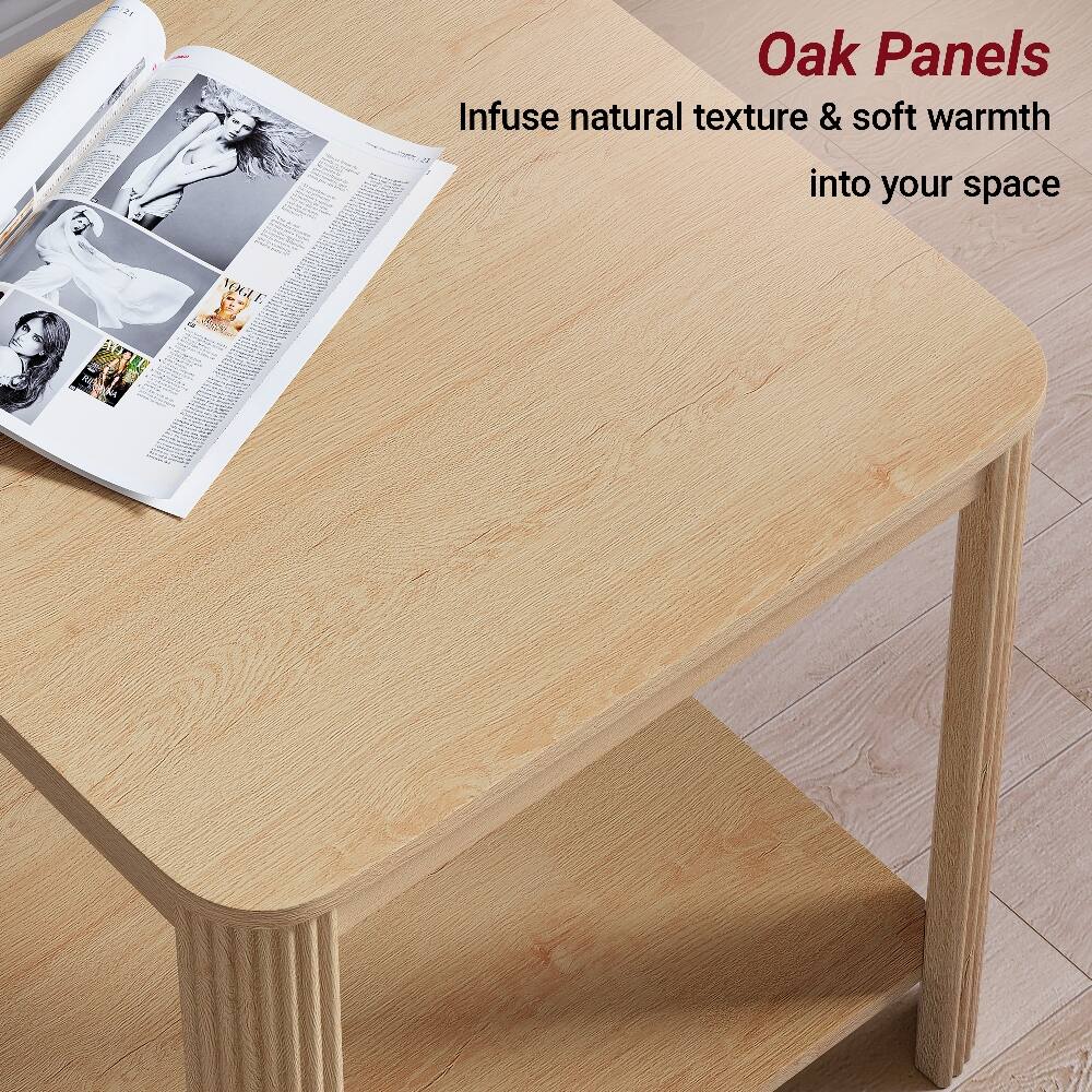 Oak Panels Infuse natural texture & soft warmth into your space