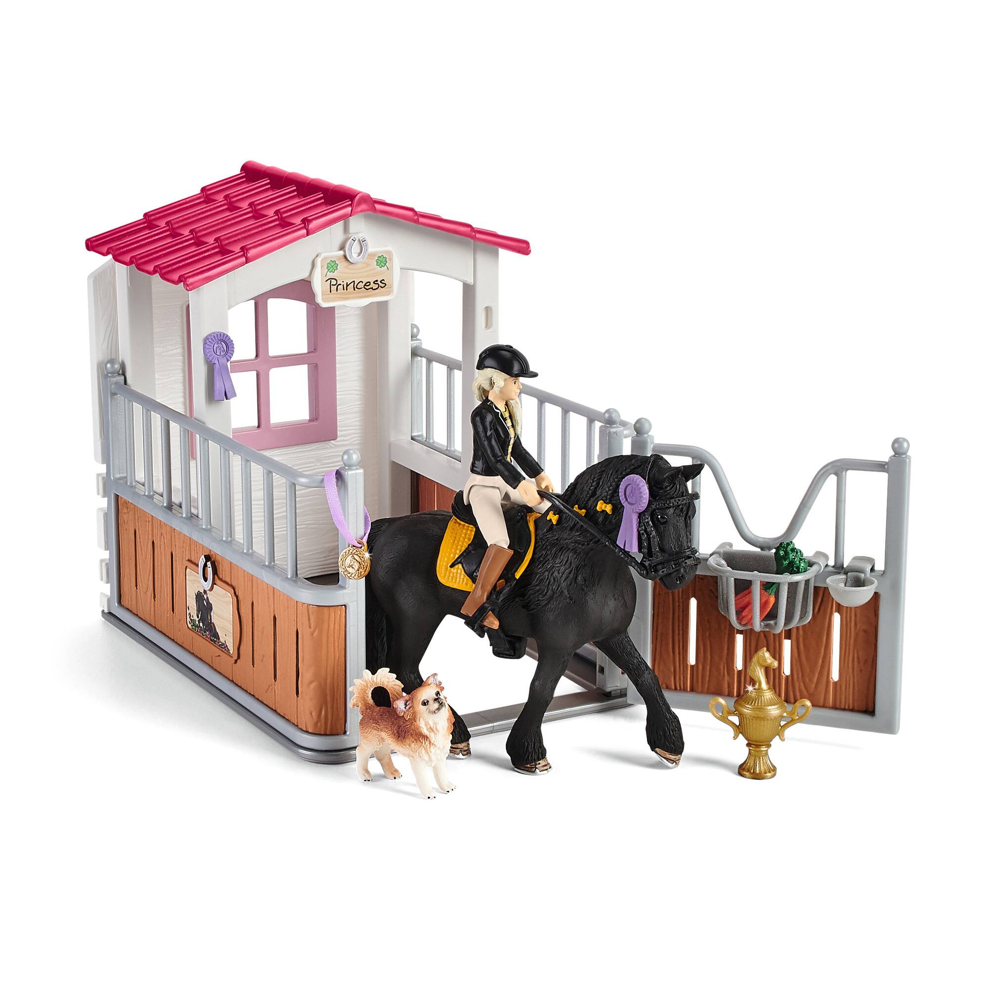 Alt View 1. Schleich - Horse Box With Tori & Princess.
