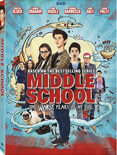 Front. Middle School: The Worst Years of My Life   - DVD.