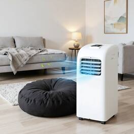 Resenkos - Air Conditioner, Cooler,8000 BTU(Ashrae) Portable Air Conditioner with Dehumidifier Function - White