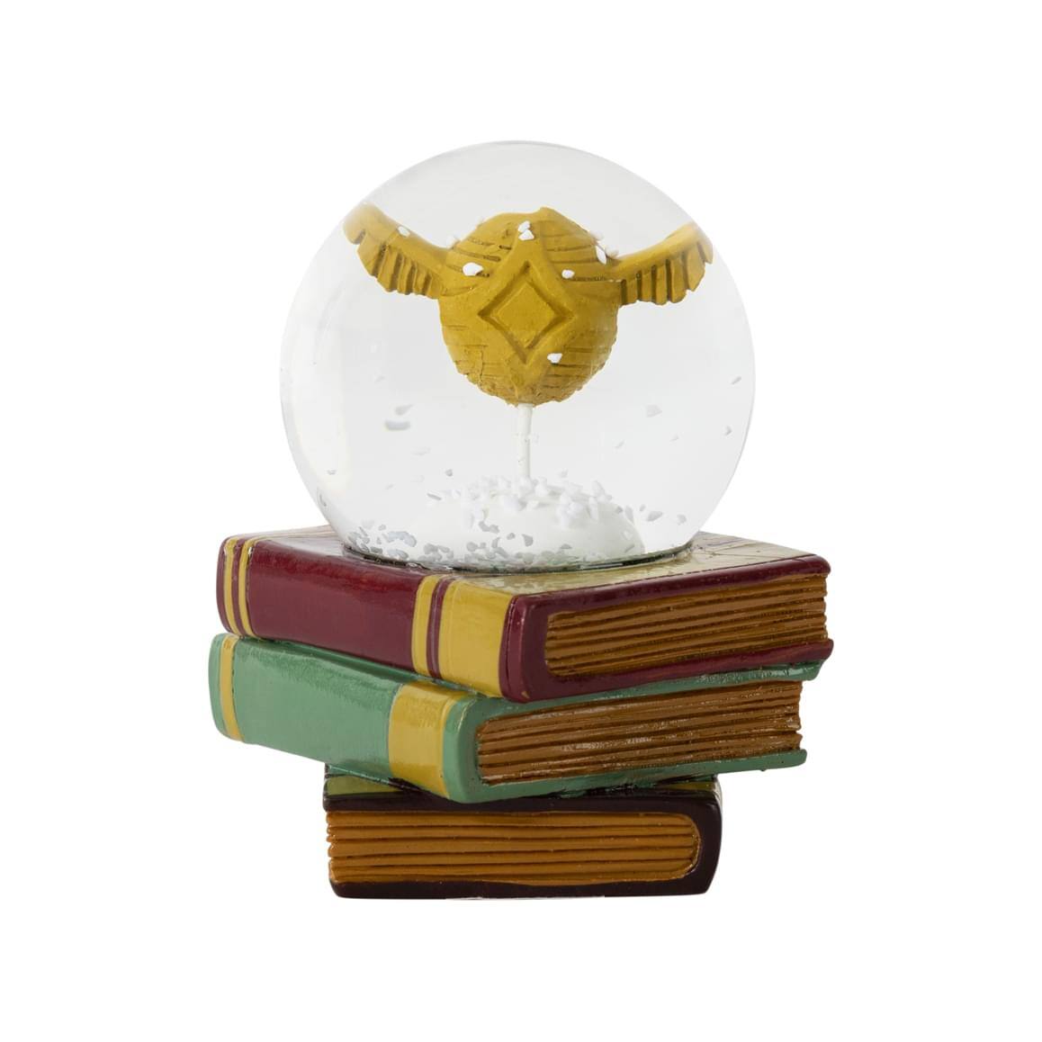Alt View 1. Silver Buffalo - Harry Potter Golden Snitch 3-Inch Mini Snow Globe - Gold.