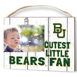 Jardine - Baylor Bears 8'' x 10'' Cutest Little Weathered Logo Clip Photo Frame - White