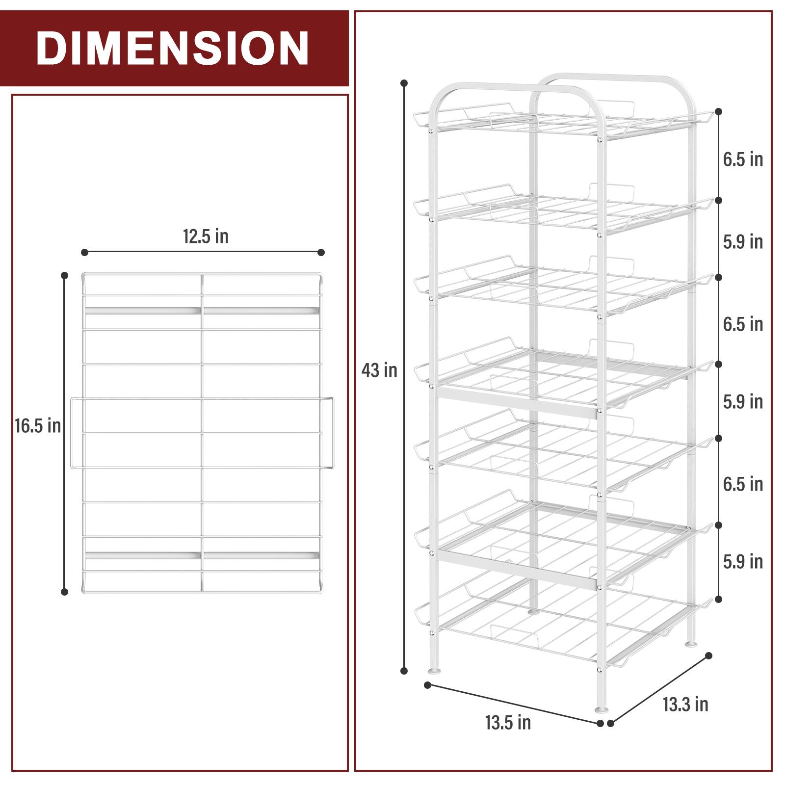 DIMENSION

- 12.5 in
- 16.5 in
- 43 in L
- 5.9 in C
- 6.5 in
- 5.9 in C
- 13.5 in
- 13.3 in