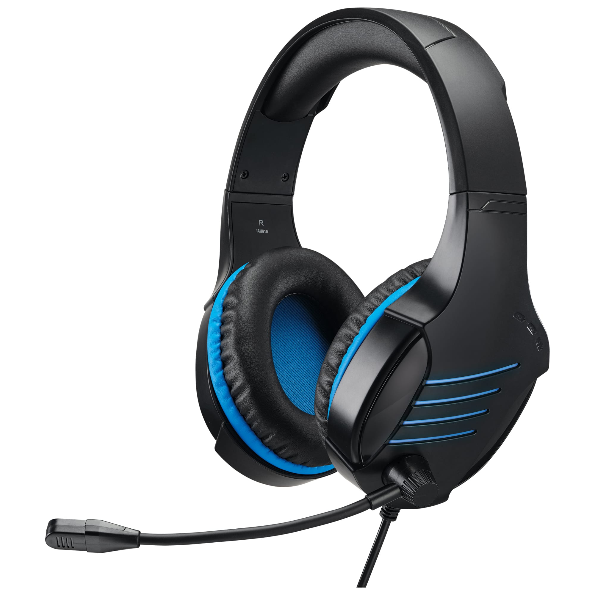 iLive - 40mm Driver Gaming Headphones with Built-in Microphone and LED Lights, IAHG19B, 2964 - Black