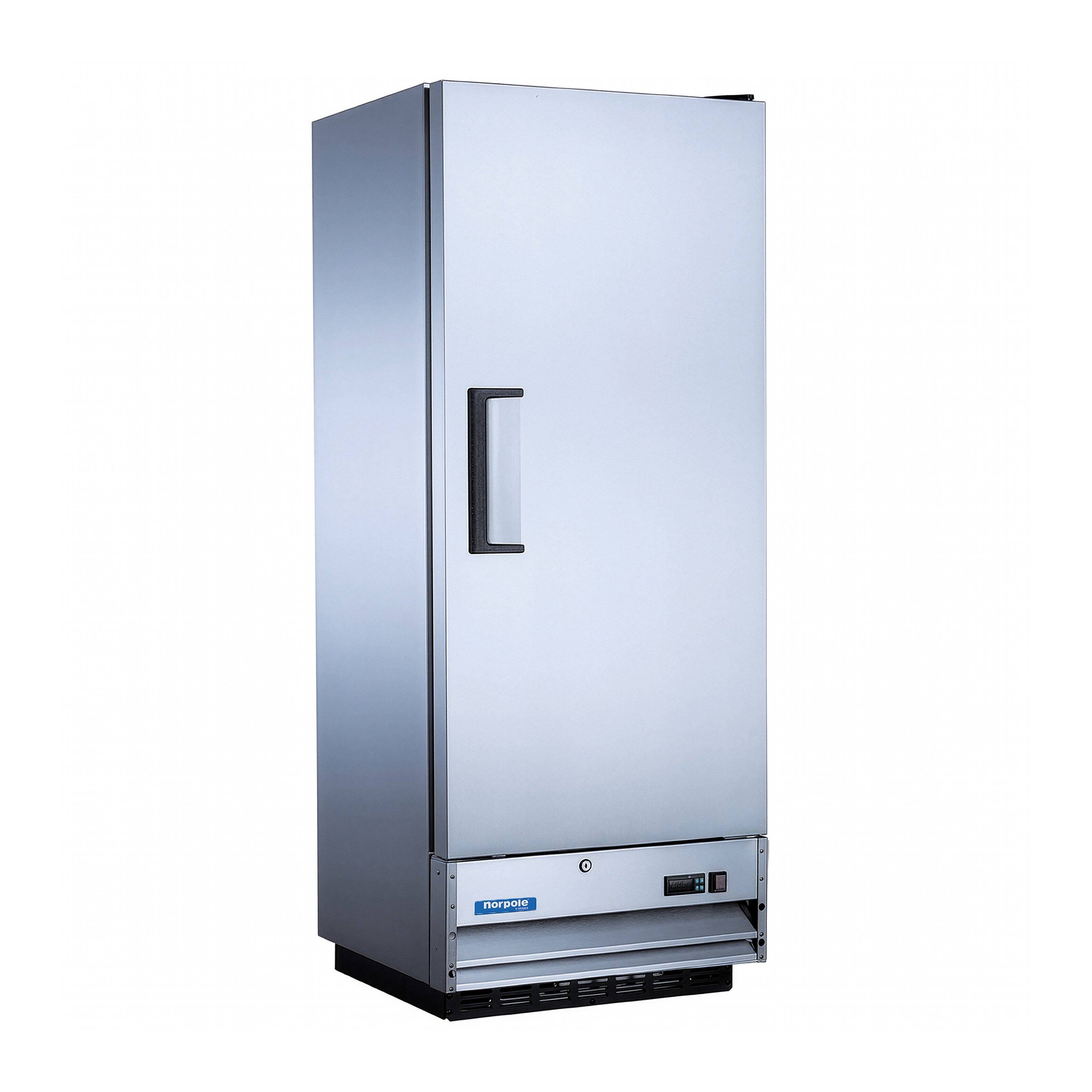 Alt View 5. Magic Chef - Commercial 12 cu. ft. Frost Free Single Door Freezer in Stainless Steel - Stainless Steel.