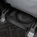 Alt View 7. Junsun - All-in-One 10" 1200W Slim Under Seat Subwoofer with Built-in Amplifier (300W RMS) Adjustable Low Pass/Gain/Bass Boost - Black.